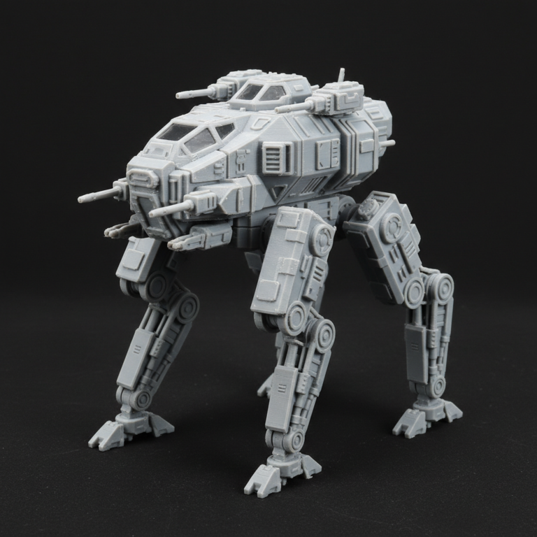 AT-AT Walker – Articulated Legs – Free STL Download