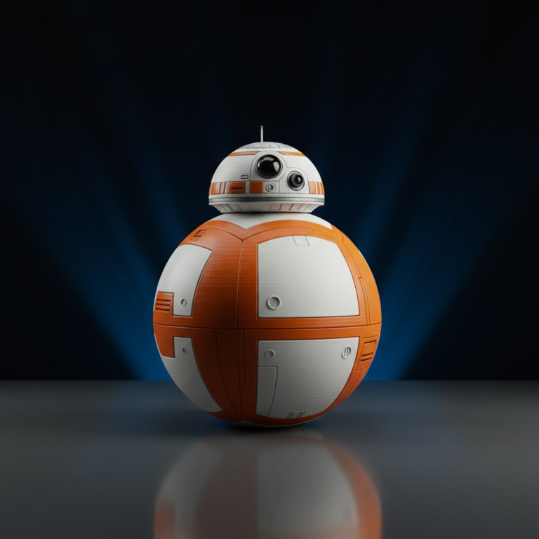 BB-8 Droid – Full Assembly Prop Replica – Free STL Download