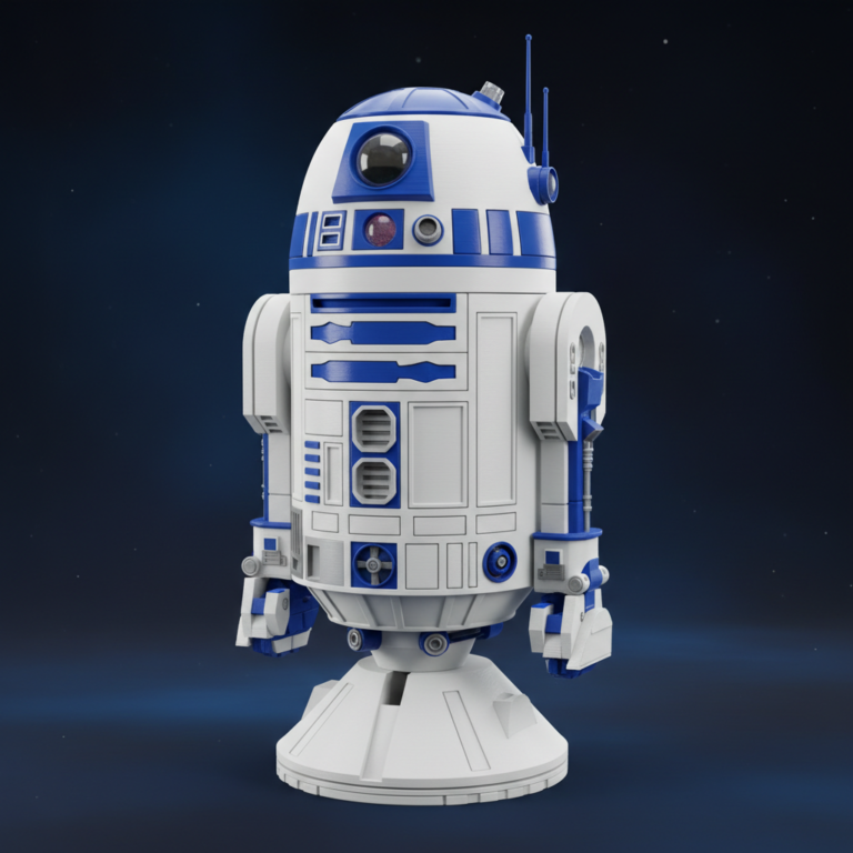 R2-D2 – Full Scale Droid – Free STL Download