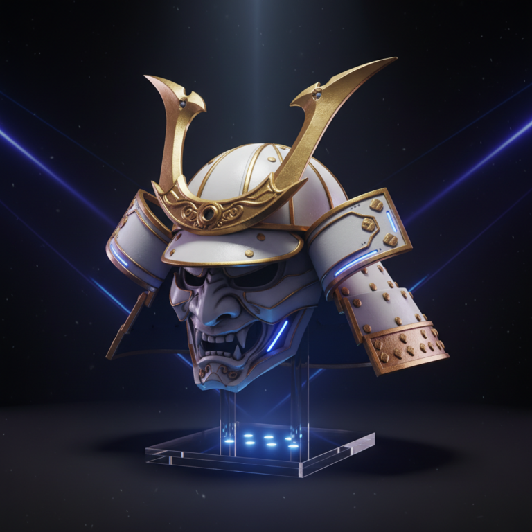 Samurai Stormtrooper Helmet – Fan Art – Free STL Download