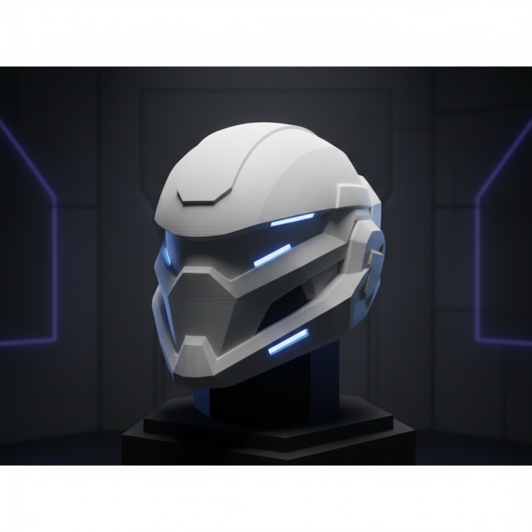 Stormtrooper Helmet – Full Size Wearable – Free STL Download