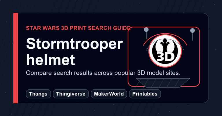 Stormtrooper helmet 3D Prints: Search Thangs, Thingiverse, MakerWorld, and Printables